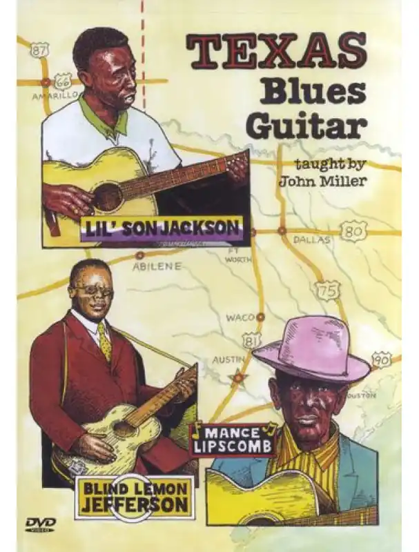 Finální Výprodej John Miller Texas Blues Guitar (video škola hry na kytaru)