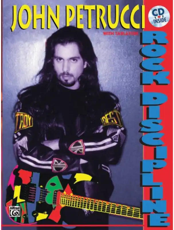 Rychlé Dodání John Petrucci Rock Discipline (noty, tabulatury na kytaru)(+audio)