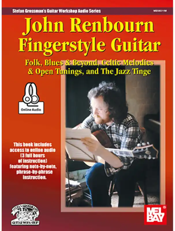 Víkendová Akce John Renbourn Fingerstyle Guitar (noty, tabulatury na kytaru) (+audio)
