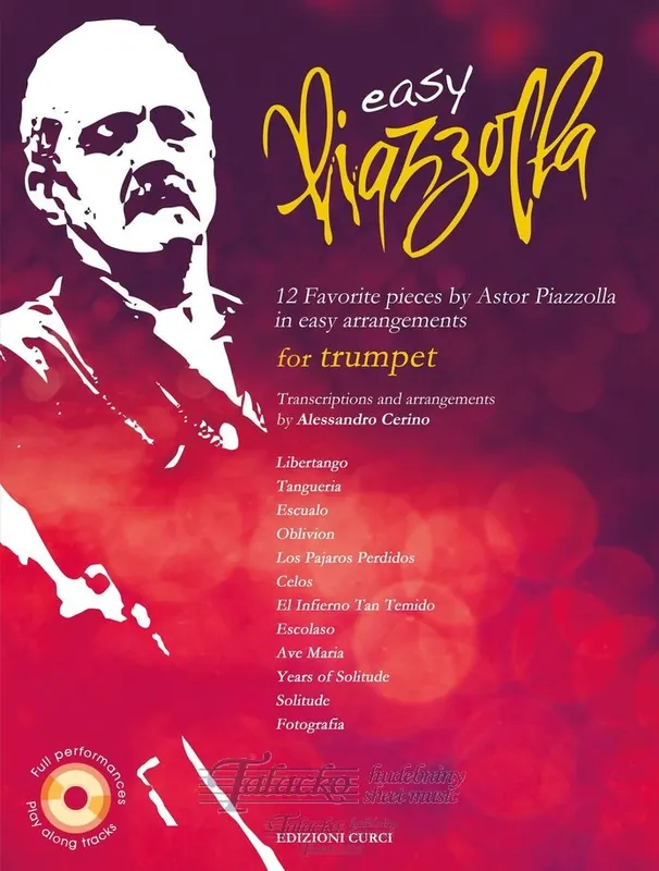 Easy Piazzolla for Trumpet + CD Akční Cena