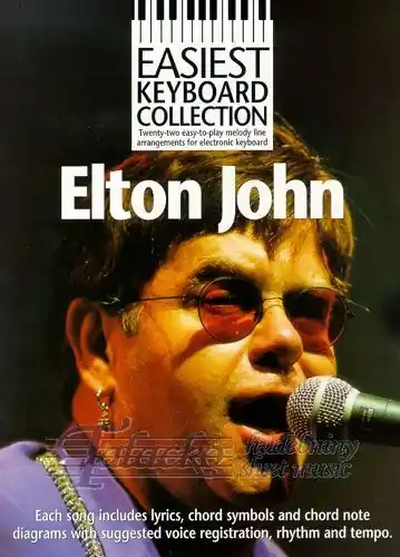 Easiest Keyboard Collection Elton John Novinka