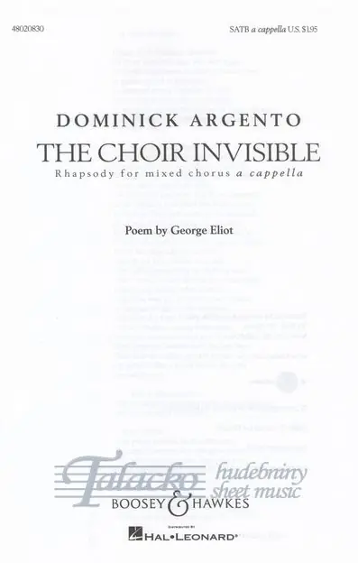 Cenově Výhodný Choir Invisible
