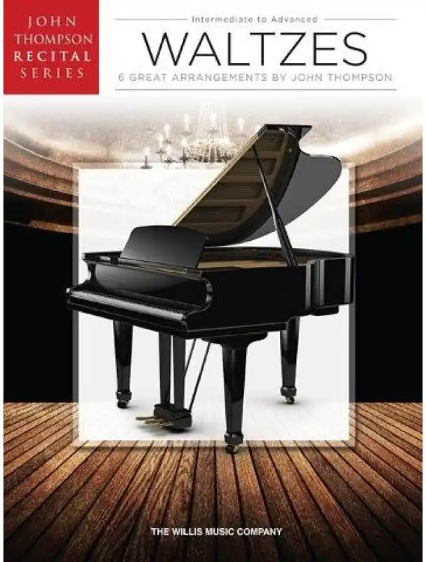Poslední Šance John Thompson Recital Series Waltzes (noty na sólo klavír)