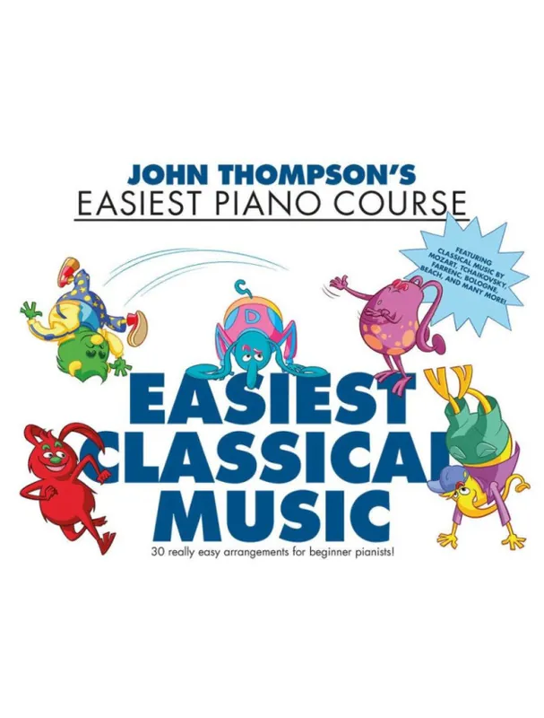 John Thompson‘s Easiest Classical Music (noty na klavír) Bezpečná Platba