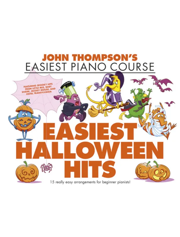 Autentický John Thompson‘s Easiest Halloween Hits (noty na snadný klavír)