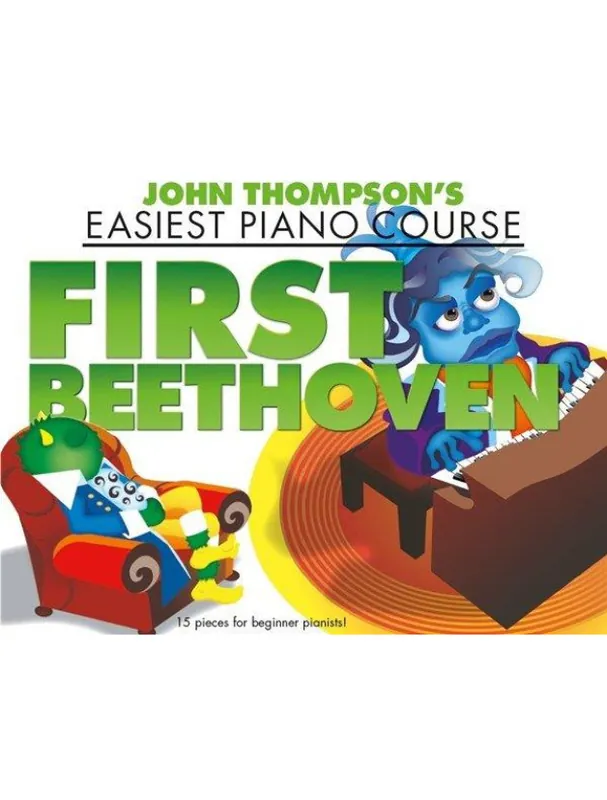John Thompson‘s Easiest Piano Course First Beethoven (noty na sólo klavír) Nejprodávanější