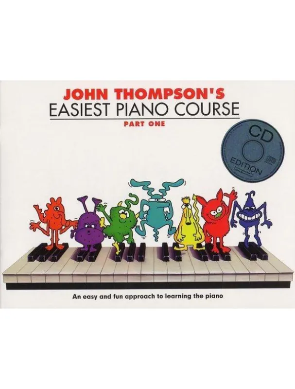 John Thompson‘s Easiest Piano Course Part 1 (noty, sólo klavír) (+audio) Horká Nabídka