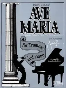 Značkový Ave Maria for Trumpet and Piano