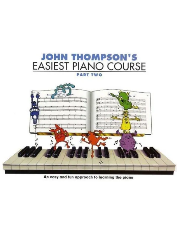 John Thompson‘s Easiest Piano Course Part 2 (Revised Edition) (noty, sólo klavír) Nejlepší Cena