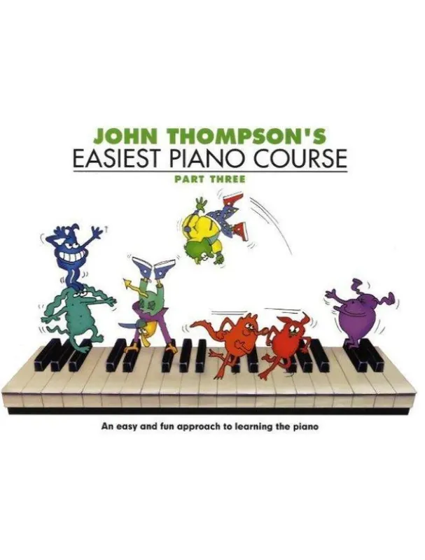 John Thompson‘s Easiest Piano Course Part 3 (Revised Edition) (noty, sólo klavír) Vysoce Kvalitní