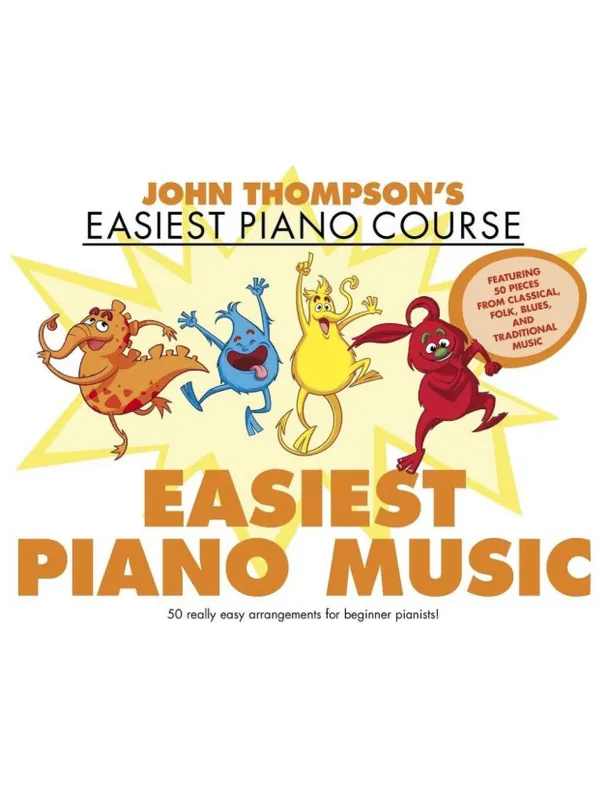 John Thompson‘s Easiest Piano Music (noty na snadný klavír) Jen Po Omezenou Doba