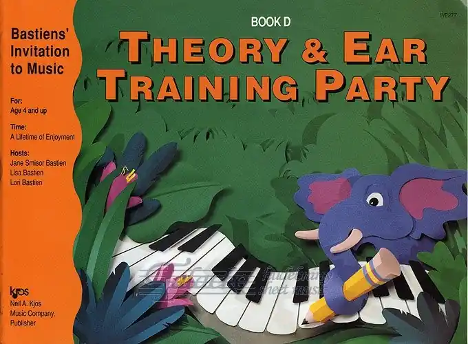 Bastien Theory and Ear Training Party Book D Aktuální