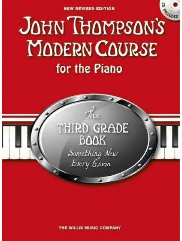 John Thompson‘s Modern Course Third Grade (2012 Edition) (noty, sólo klavír) (+audio) Nejlepší Volba