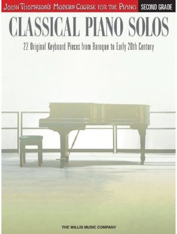 Cenově Výhodný John Thompson‘s Modern Course Classical Piano Solos - Grade 2 (noty na sólo klavír)