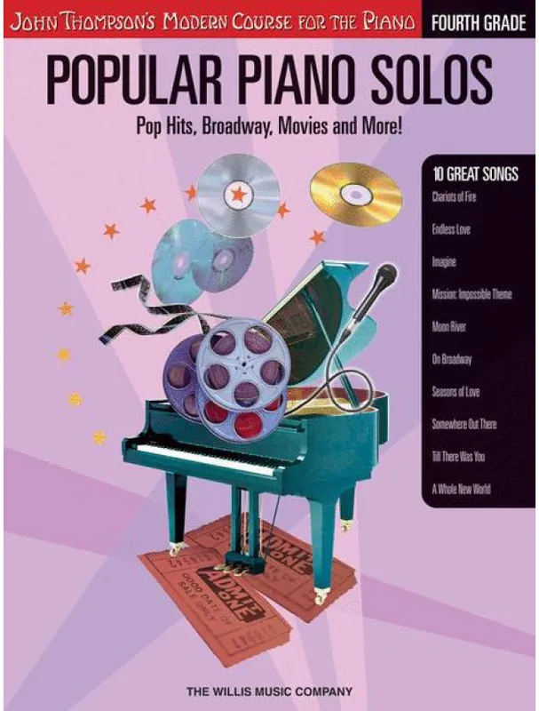 John Thompson‘s Modern Course Popular Piano Solos - Grade 4 (noty na klavír) Cenový Hit