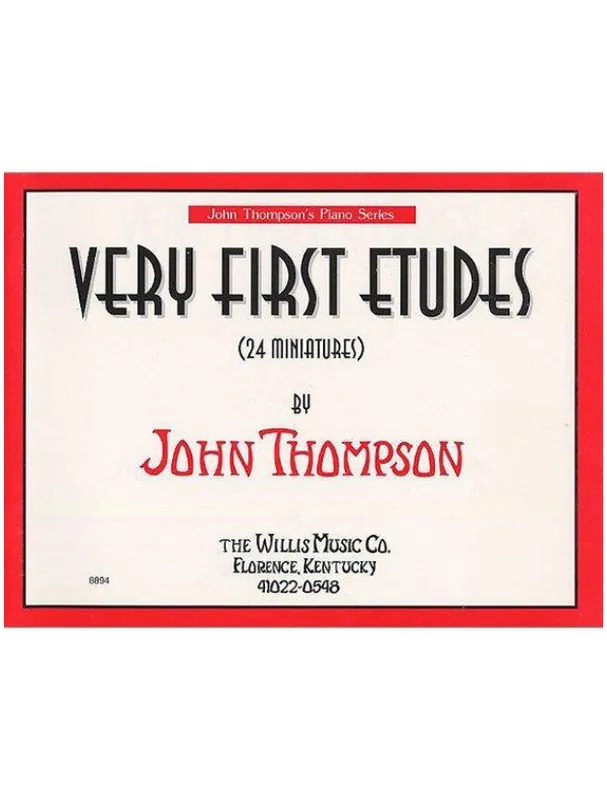 John Thompson Very First Etudes (noty na snadný sólo klavír) Speciální Cena