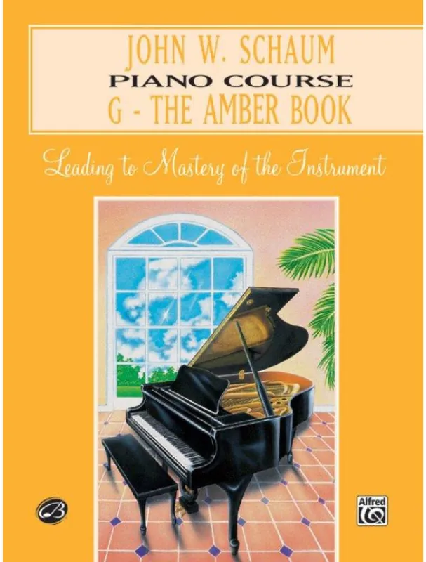 Aktuální John W. Schaum Piano Course, G The Amber Book (noty na klavír)