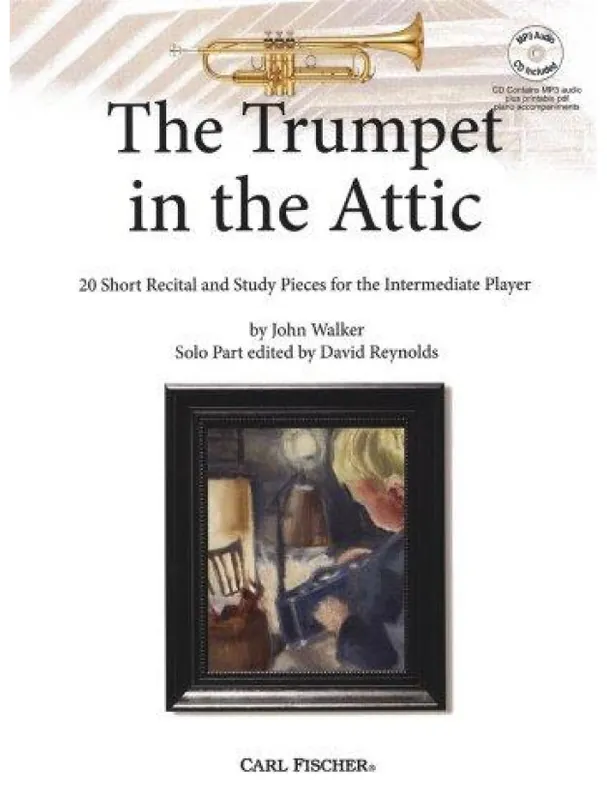 Originální John Walker The Trumpet In The Attic (noty na trubku) (+audio)