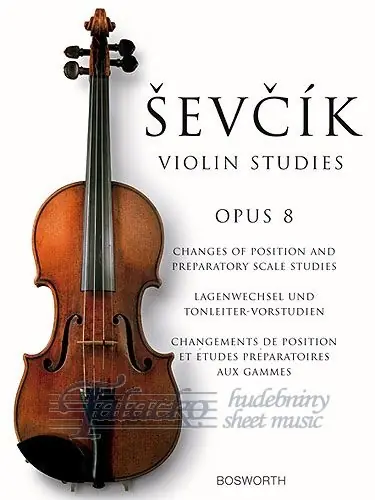Changes Of Positions And Preparatory Scale Studies Op.8 Zlevněný