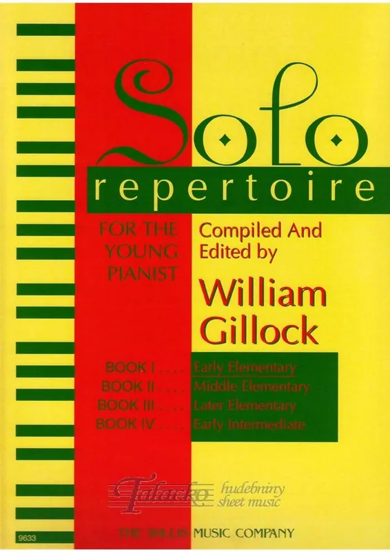 Přímo Od Výrobce Solo Repertoire for the Young Pianist, Book 1 Early Elementary Level