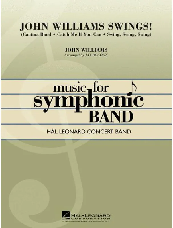 John Williams Swings! (noty pro koncertní orchestr, party, partitura) Autentický