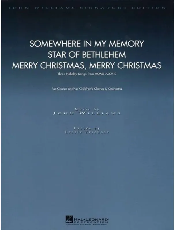 Cenový Hit John Williams 3 Holiday Songs from Home Alone (noty pro symfonický orchestr, partitura)
