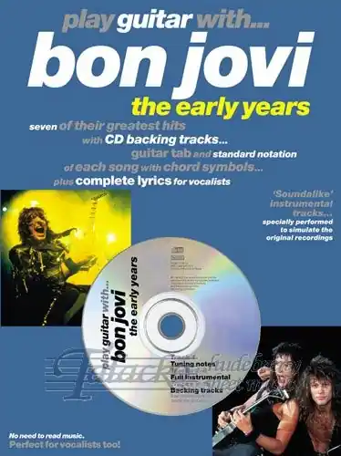 Omezená Nabídka Play Guitar With... Bon Jovi - The Early Years + CD