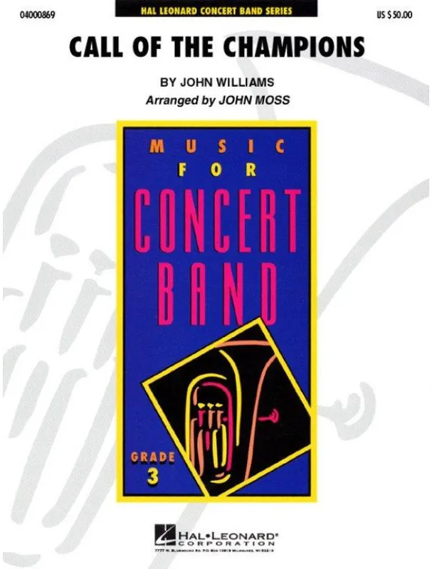 John Williams Call of the Champions (noty pro školní orchestr, party, partitura) Ihned K Objednání