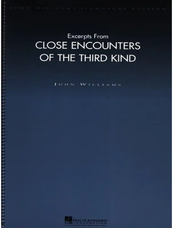 John Williams Excerpts from Close Encounters of the Third Kind (noty pro symfonický orchestr, partitura) Rychlé Dodání