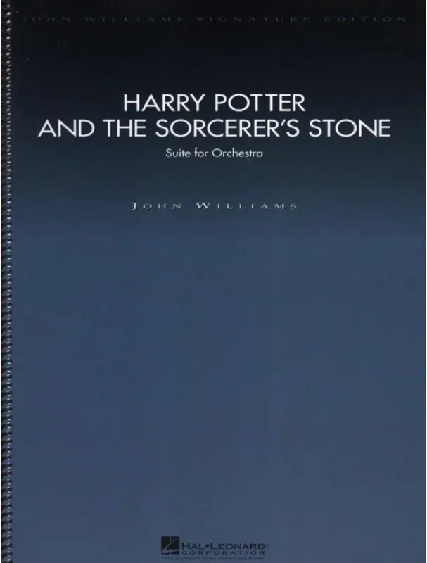 Levný John Williams Harry Potter and the Sorcerer‘s Stone (noty pro symfonický orchestr, partitura)