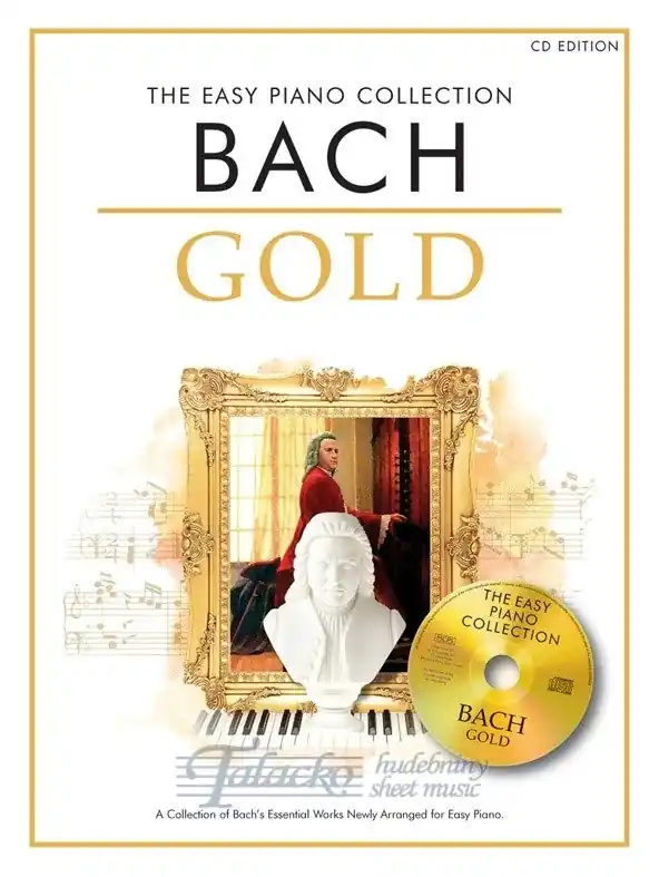 Horká Nabídka Easy Piano Collection Bach Gold (CD Edition)