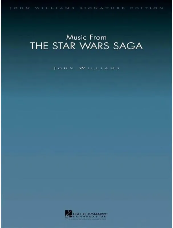 Akce John Williams Music from the Star Wars Saga (noty pro symfonický orchestr, partitura)
