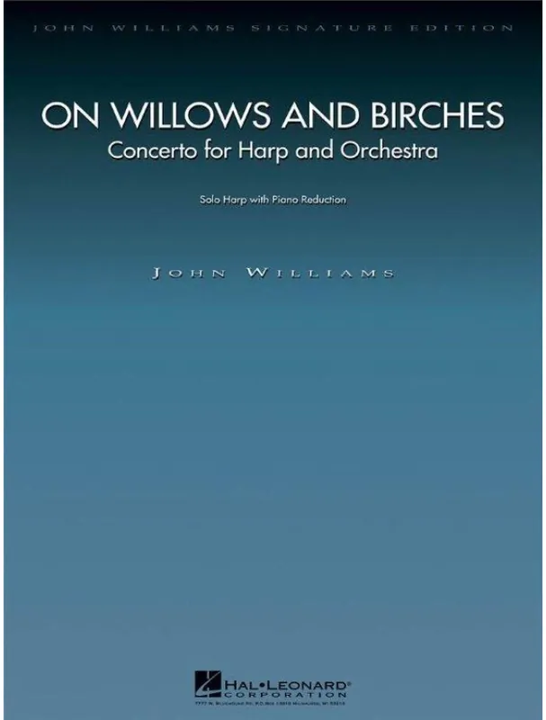 Poslední Šance John Williams On Willows and Birches (noty pro harfu, klavír)
