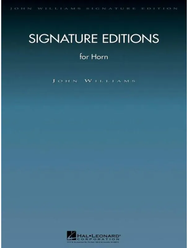 John Williams Signature Editions for Horn (noty na lesní roh) Tovární Cena