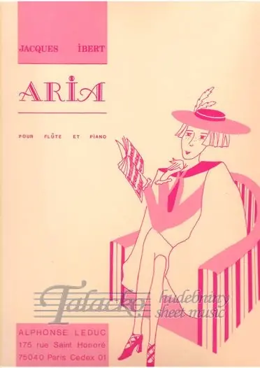 Sleva Aria pour flute et piano
