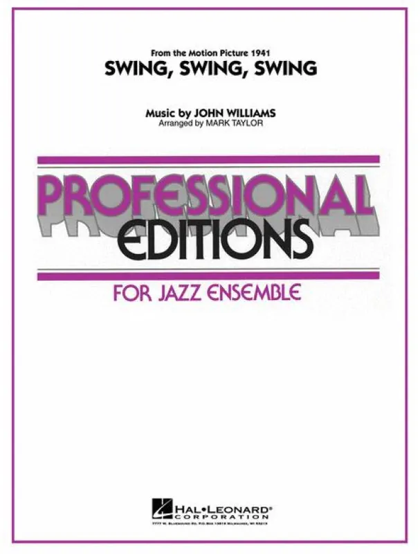 John Williams Swing, Swing, Swing (noty pro jazzový orchestr, party, partitura) Odeslání Ihned