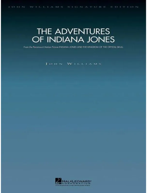 Tovární Cena John Williams The Adventures of Indiana Jones (noty pro symfonický orchestr, partitura)