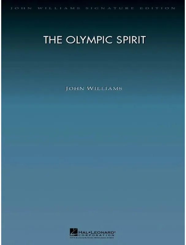 John Williams The Olympic Spirit (noty pro symfonický orchestr, party, partitura) Speciální Cena