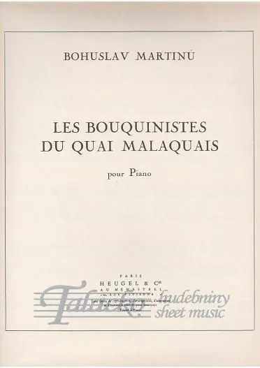 Bouquinistes du quai malaquais piano Víkendová Akce