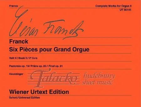 Six Pieces pour Grand Orgue 2e livre Cenový Hit
