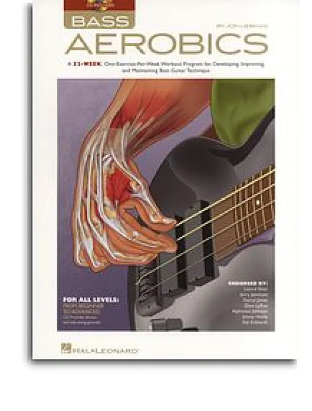 Bezpečná Platba Jon Liebman Bass Aerobics (tabulatury, noty, baskytara) (+audio)