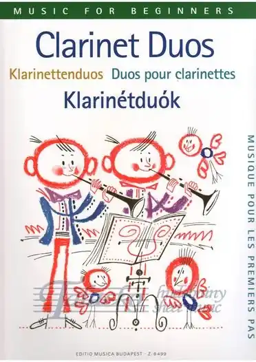 Clarinet Duos for Beginners Nová Kolekce