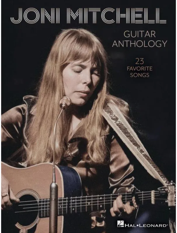 Nejlepší Cena Joni Mitchell Guitar Anthology (noty, melodická linka, akordy)