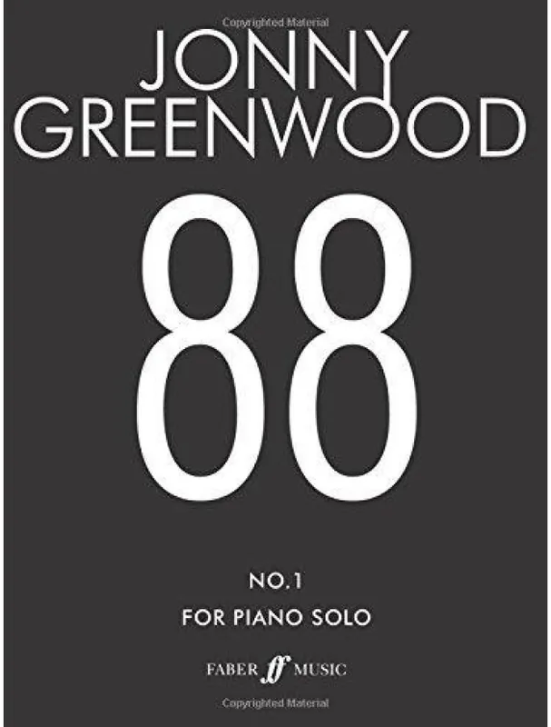 Jonny Greenwood 88 (No.1) (noty na sólo klavír) Zlevněný