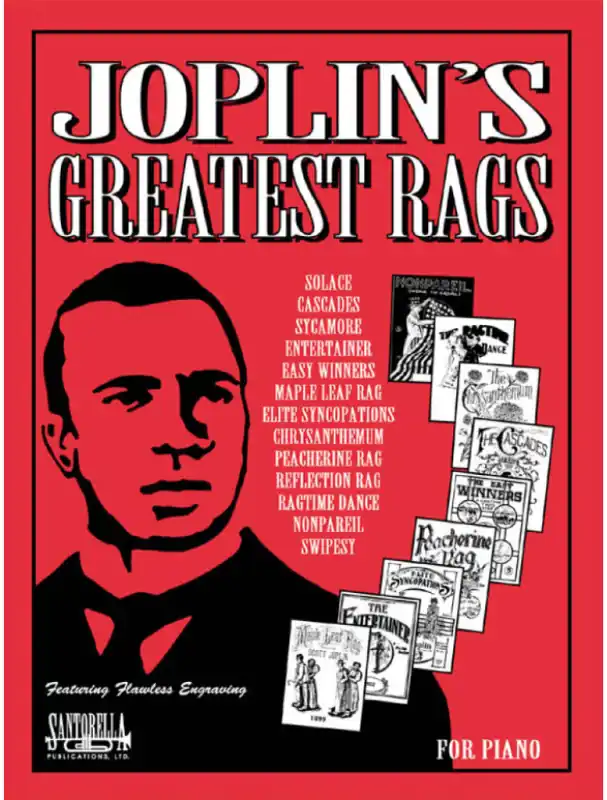 Rychlé Dodání Joplin‘s Greatest Rags (noty na klavír)(+audio)