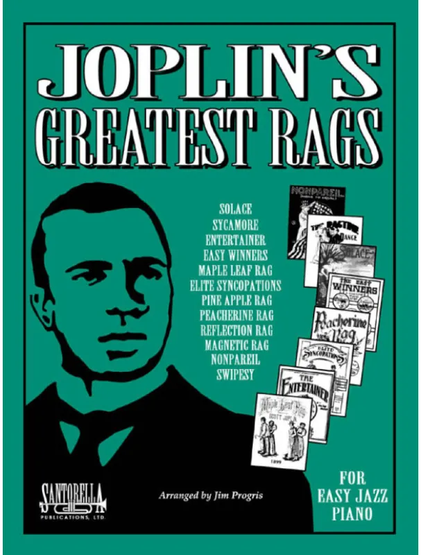 Joplin‘s Greatest Rags (noty na snadný klavír)(+audio) Expresní Doručení