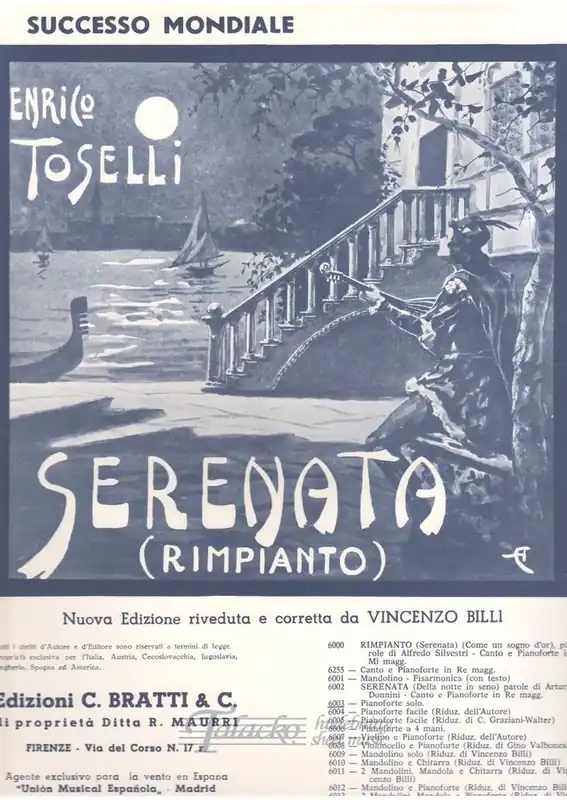 Expresní Doručení Serenata (Rimpianto) per pianoforte solo