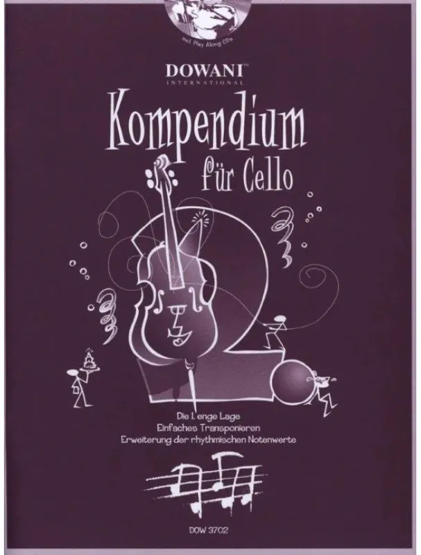Bezpečná Platba Josef Hofer Kompendium für Cello 2 (noty na violoncello)(+audio)