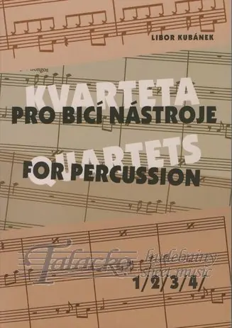 Kvarteta pro bicí nástroje 1,2,3,4 Nová Kolekce
