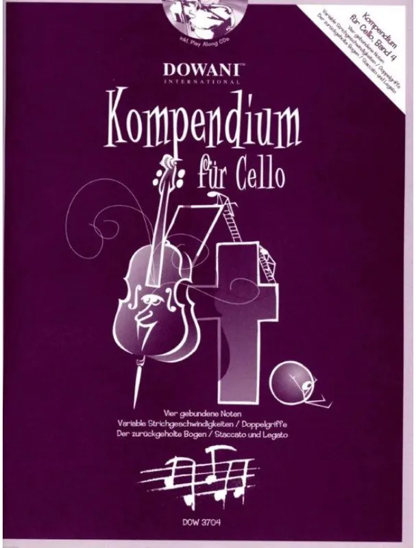Horká Nabídka Josef Hofer Kompendium für Cello 4 (noty na violoncello)(+audio)